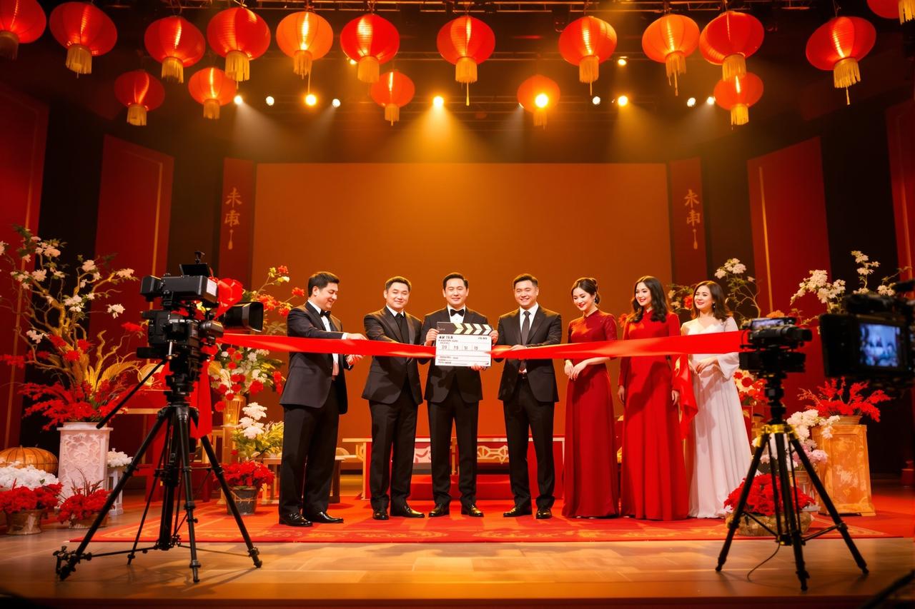 知名导演新片开机仪式 - 黑料舍娱乐新闻配图 知名导演新片开机仪式 - 黑料舍娱乐新闻配图
